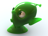 Alien head by Eggington Productions