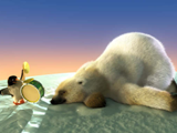 Polar Bear ad by Joeri Christiaen