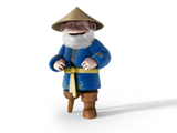 The Captain of the Pirate Monkey Ninjas concept in development by useful slug
